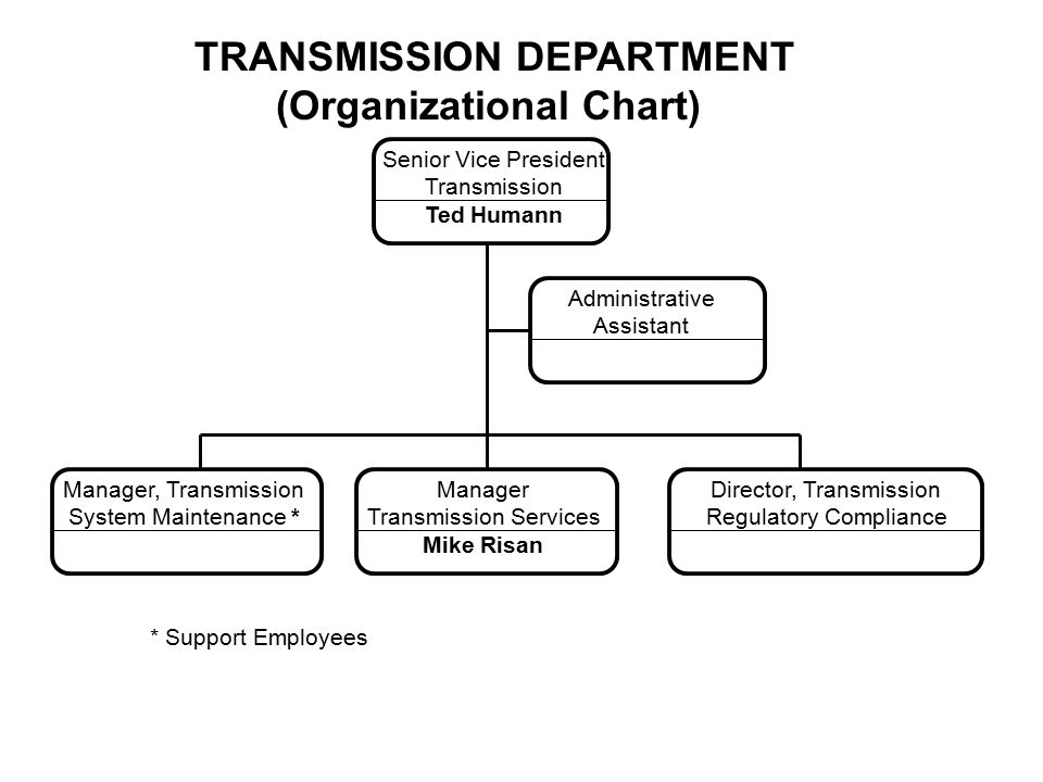 Compliance Department Organizational Chart