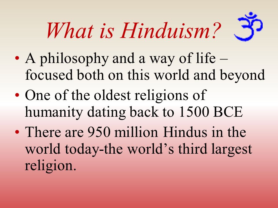 dating hinduism)
