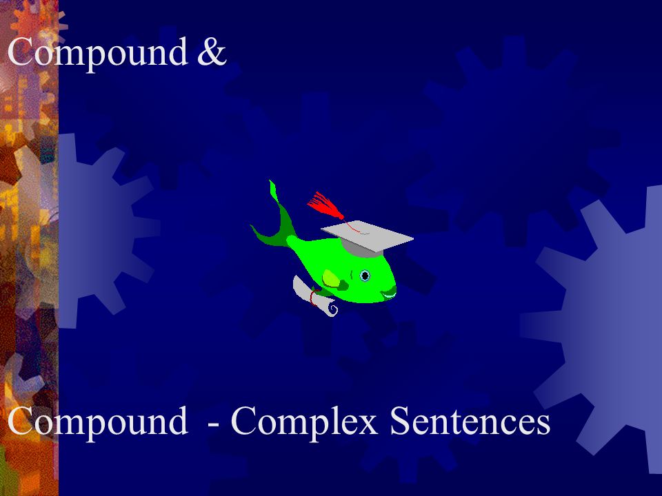 Compound & Compound - Complex Sentences