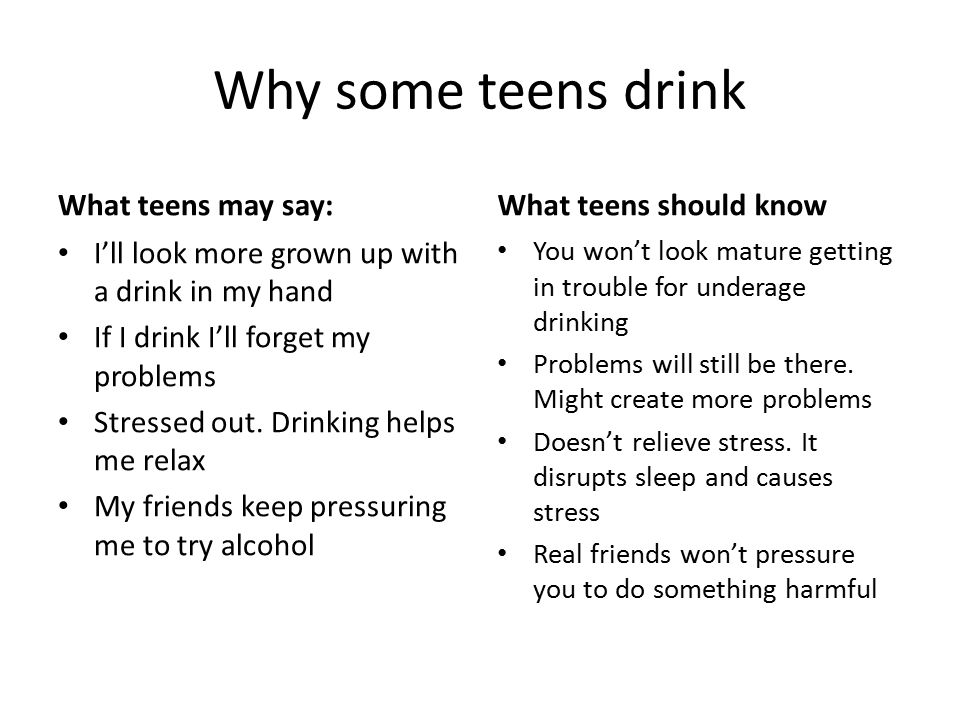 why do teens drink Ann curries breasts