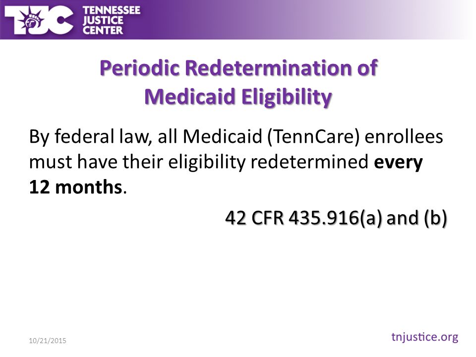 Tenncare Eligibility Chart 2015