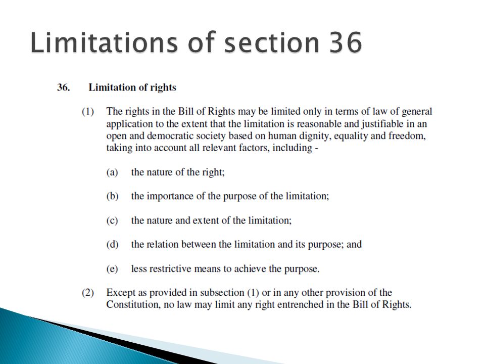 The Constitutional Right to Freedom of Expression in SA. - ppt download