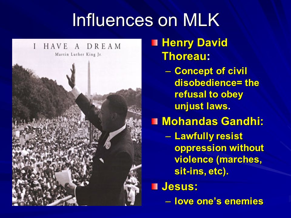 how did gandhi influenced martin luther king jr