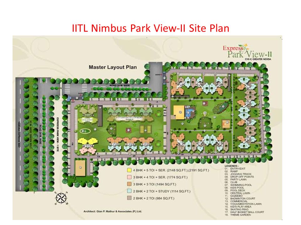 IITL Nimbus Park View-II Site Plan
