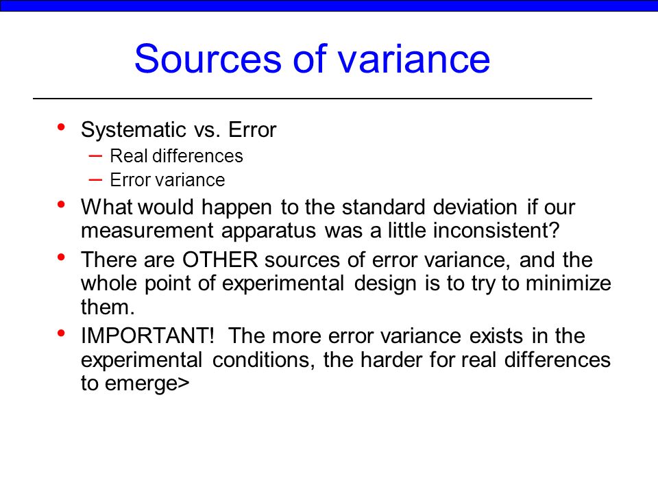 standard deviation