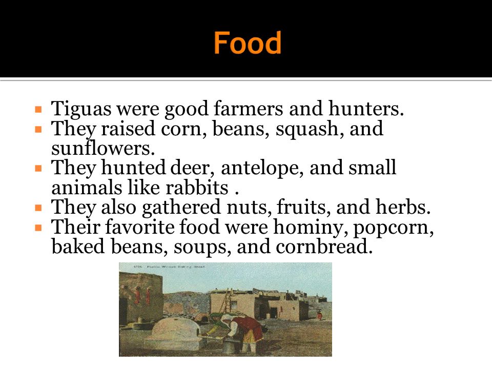  The Tigua first lived in Pueblo Gran Quivera, which is north of El Paso in the Manzano Mountains southeast of Albuquerque.