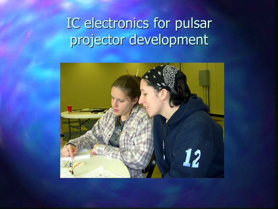 IC electronics for pulsar projector development