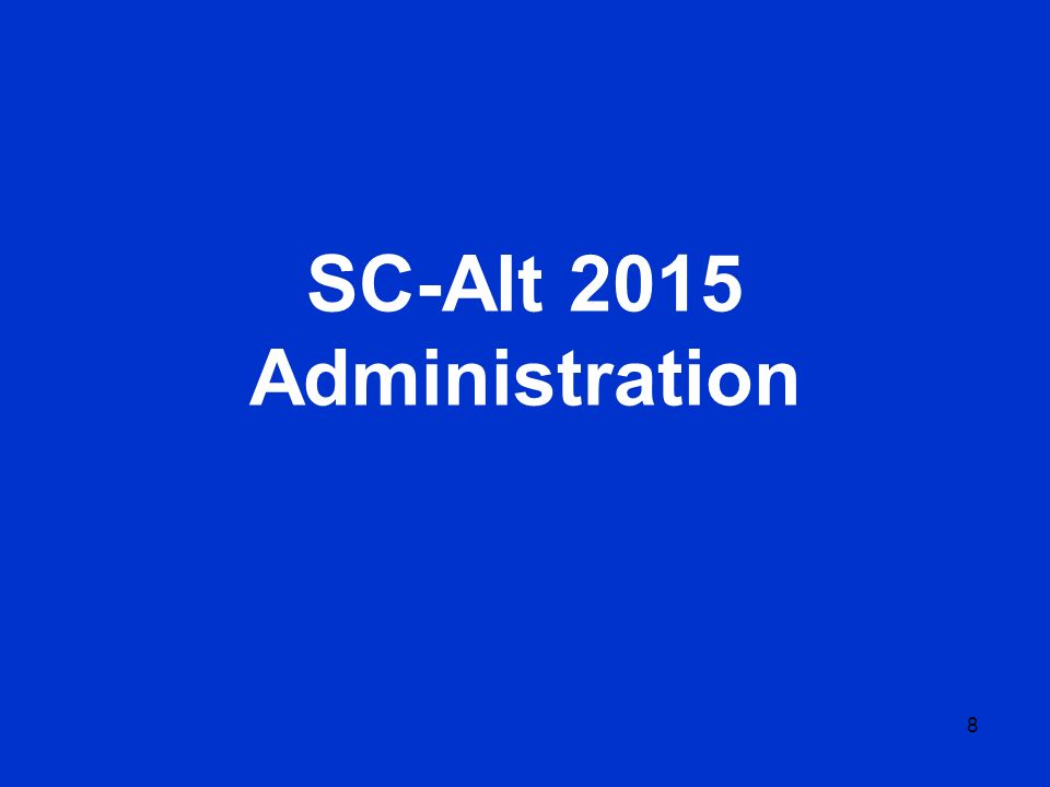 SC-Alt 2015 Administration 8