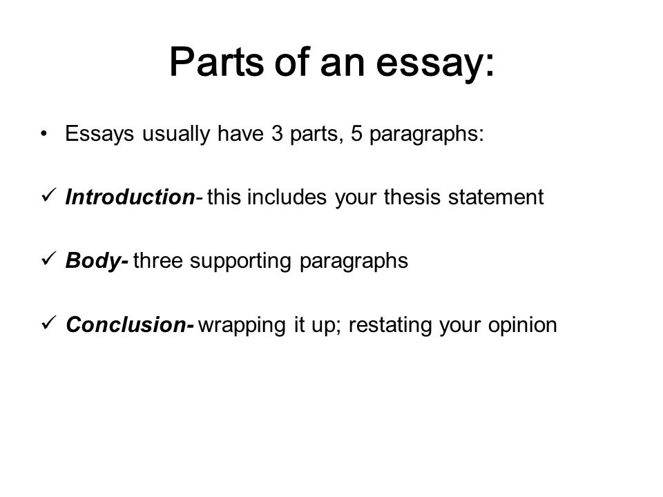 essay writing for 9th grade power point