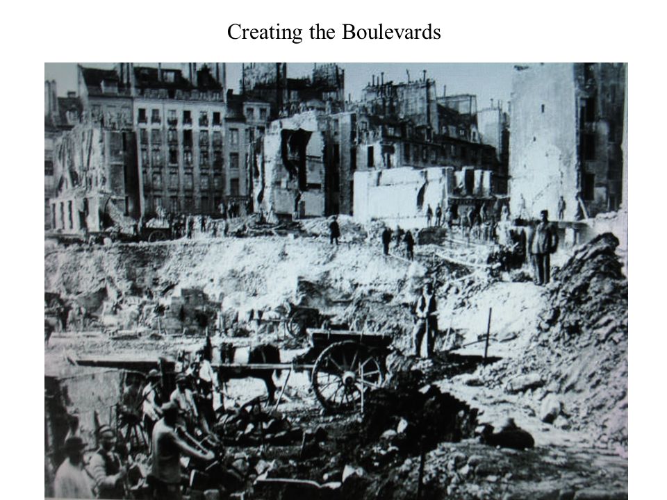 Creating the Boulevards