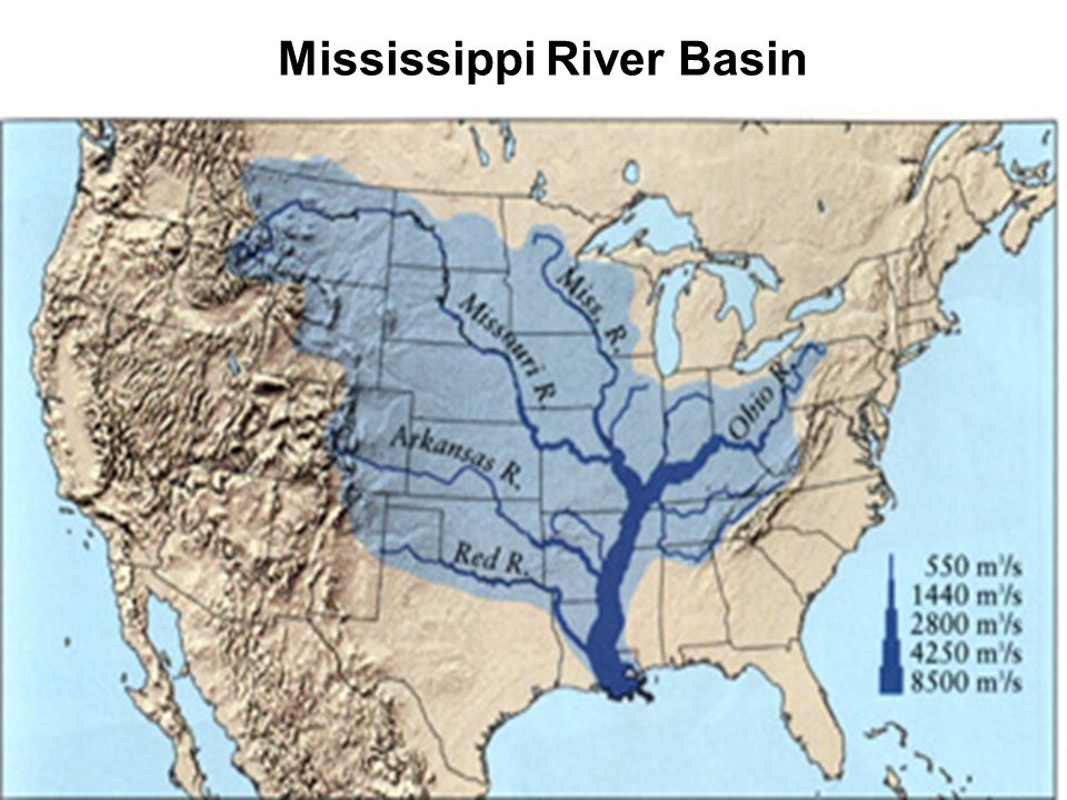 Миссури какой бассейн. Река Миссисипи на карте. Река Миссисипи на карте Америки. Река Миссисипи на карте Северной Америки.