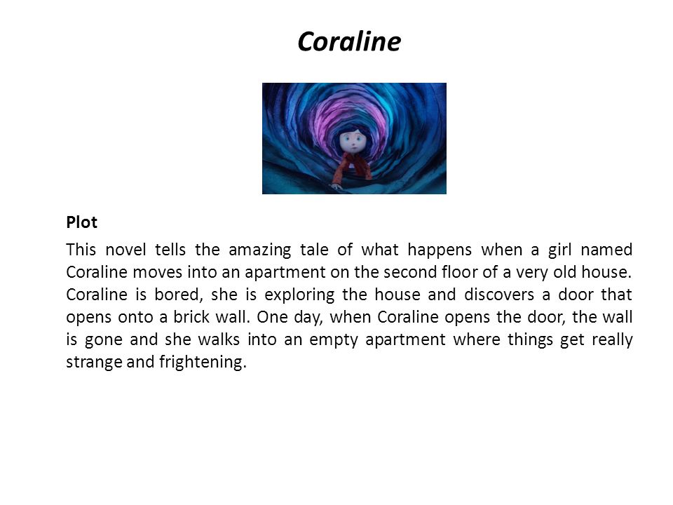 Coraline Introduction Lesson