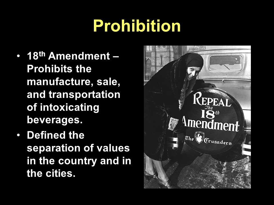 18th amendment definition