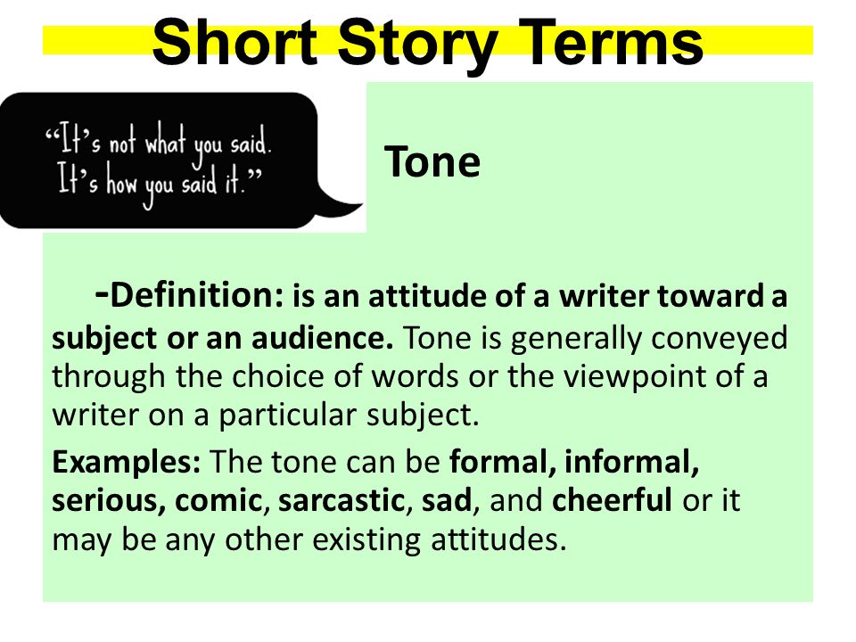 SHORT STORY TERMS. Short Story Terms Term and Definition What is Style?  -Definition: the manner of expression of a particular writer produced by:  Choice. - ppt download