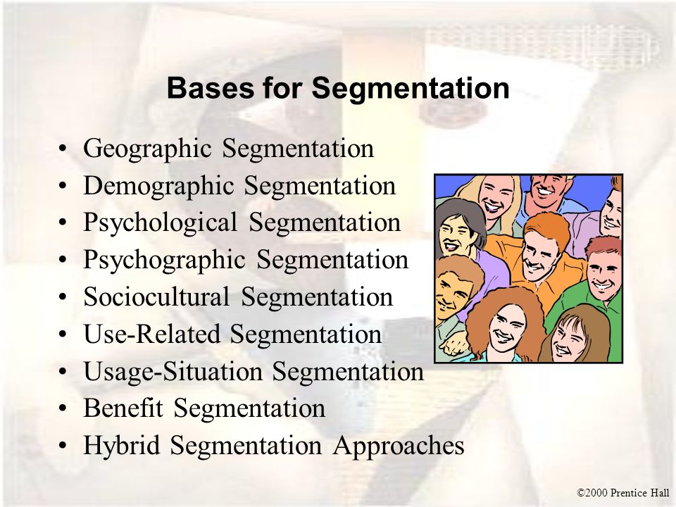 demographic segmentation example