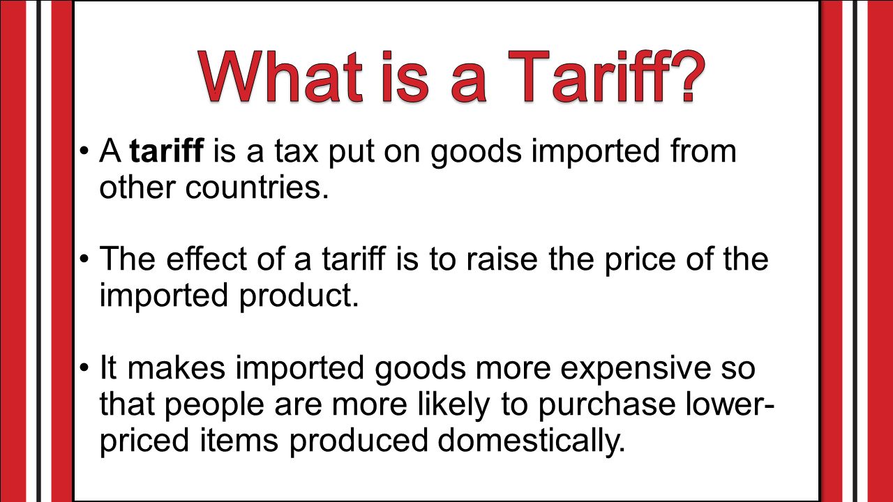 What is the tariff 81 What is the tariff 71