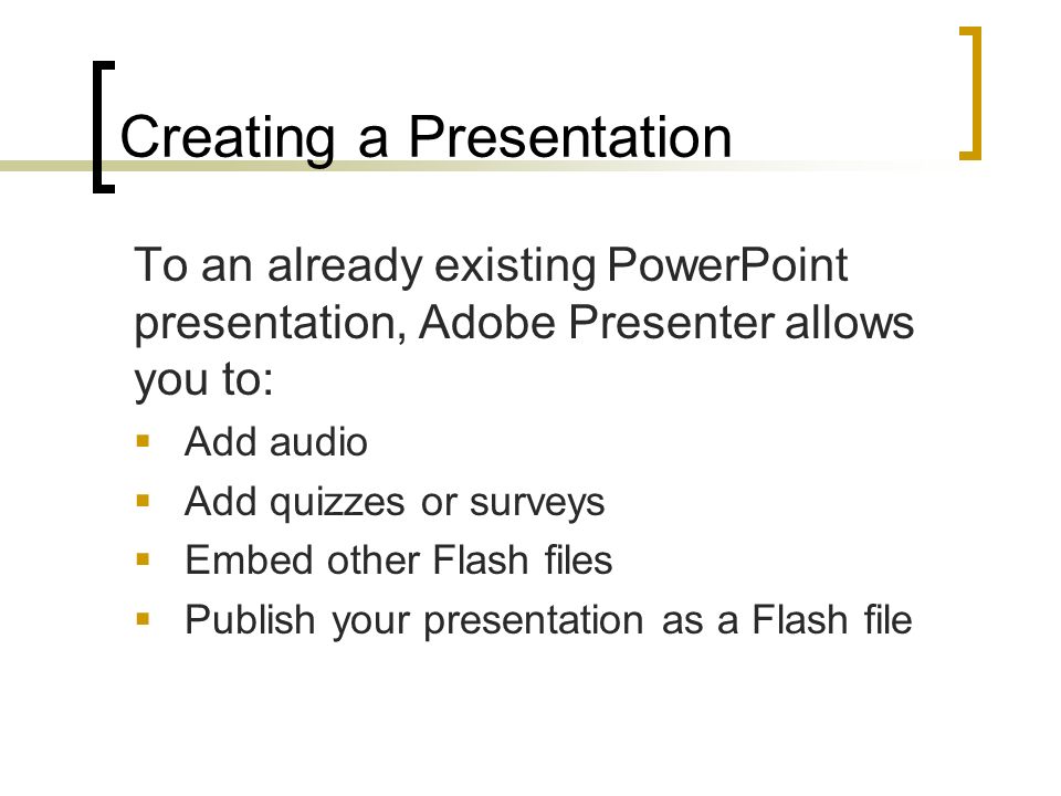 how to install adobe presenter in powerpoint