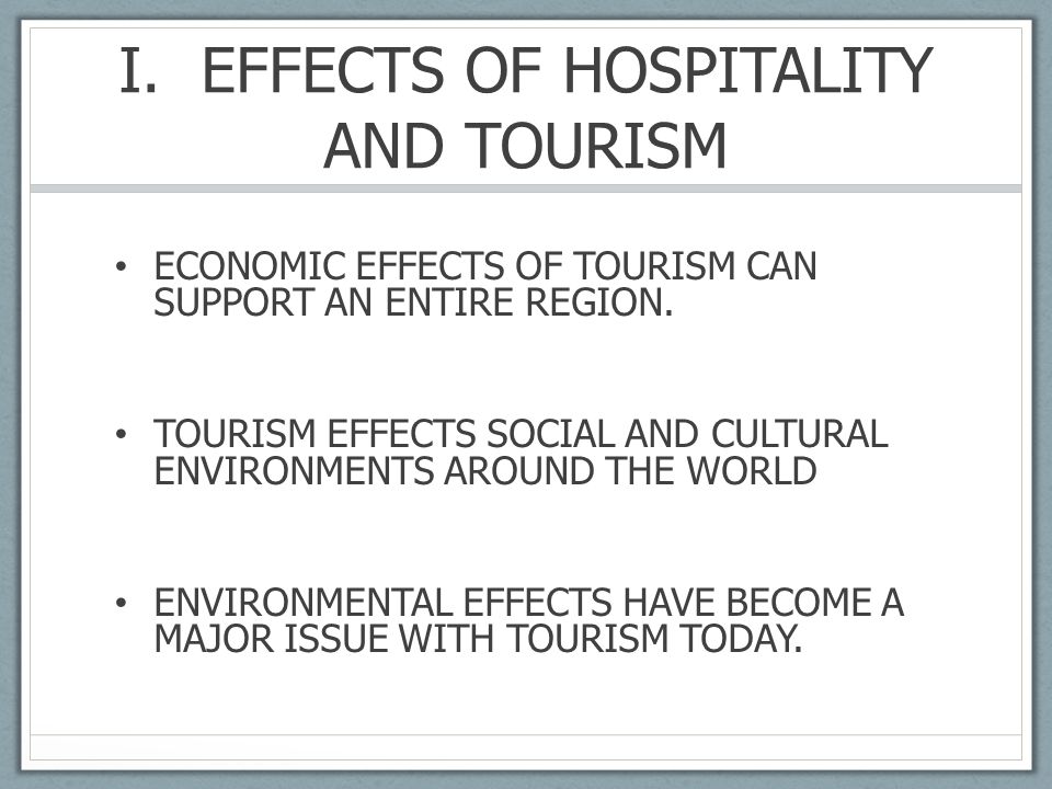 Chapter 2 Economics And The Impact Of Tourism Mr Lamberti Ppt Download