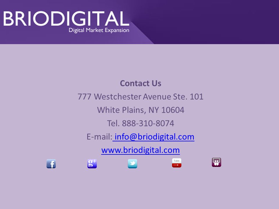 Contact Us 777 Westchester Avenue Ste. 101 White Plains, NY Tel.