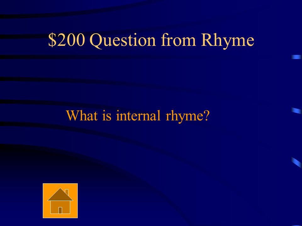 $100 Answer from Rhyme Rhythm