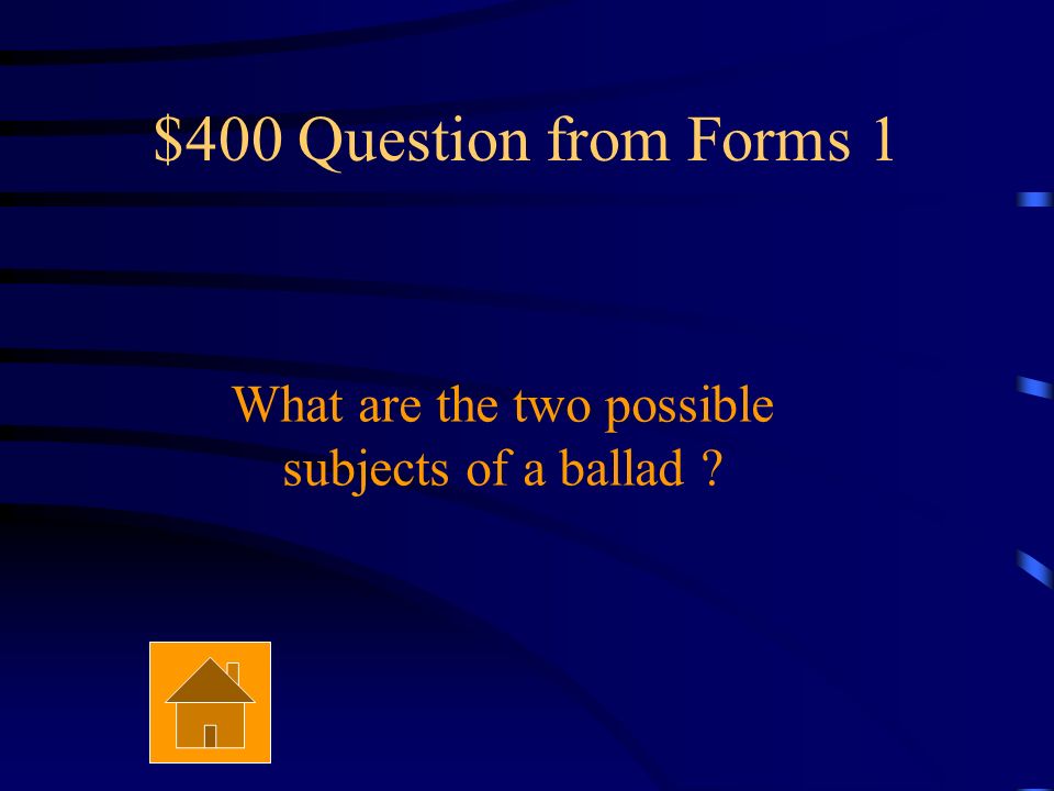 $300 Answer from Forms 1 5