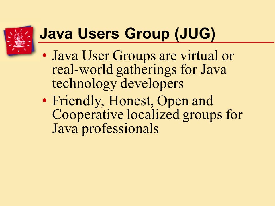 Greg D. Glassman Java User’s Group : Tokyo’s Blend. - ppt download