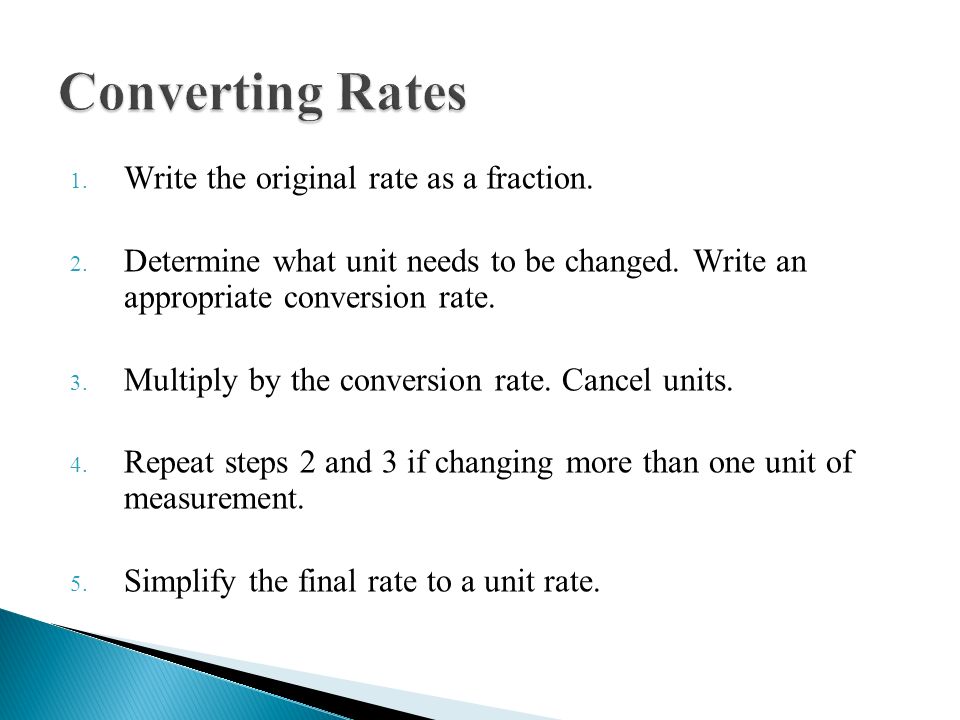 Target Convert Rates To Diffe Units Find Each Unit Target Convert Rates To Diffe Units Find Each Unit