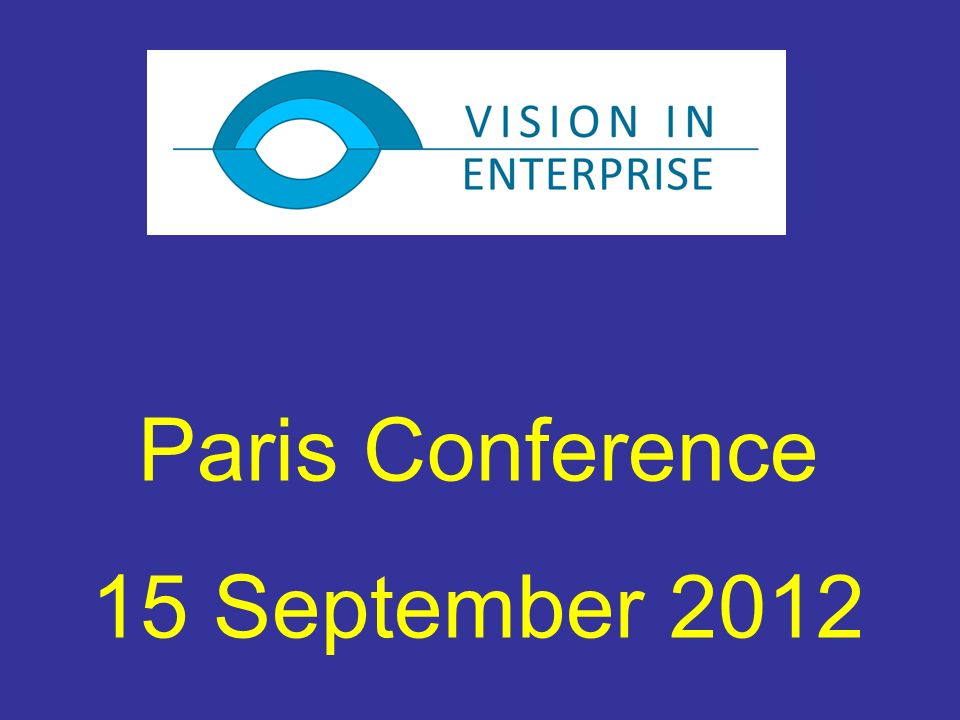 Paris Conference 15 September 2012