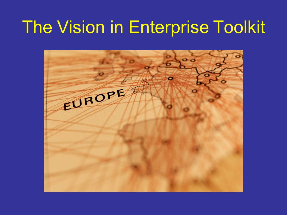 The Vision in Enterprise Toolkit