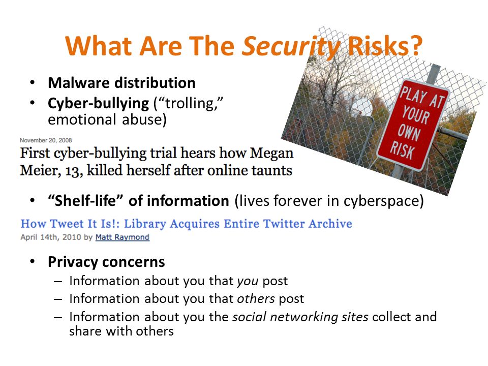 What Are The Security Risks.