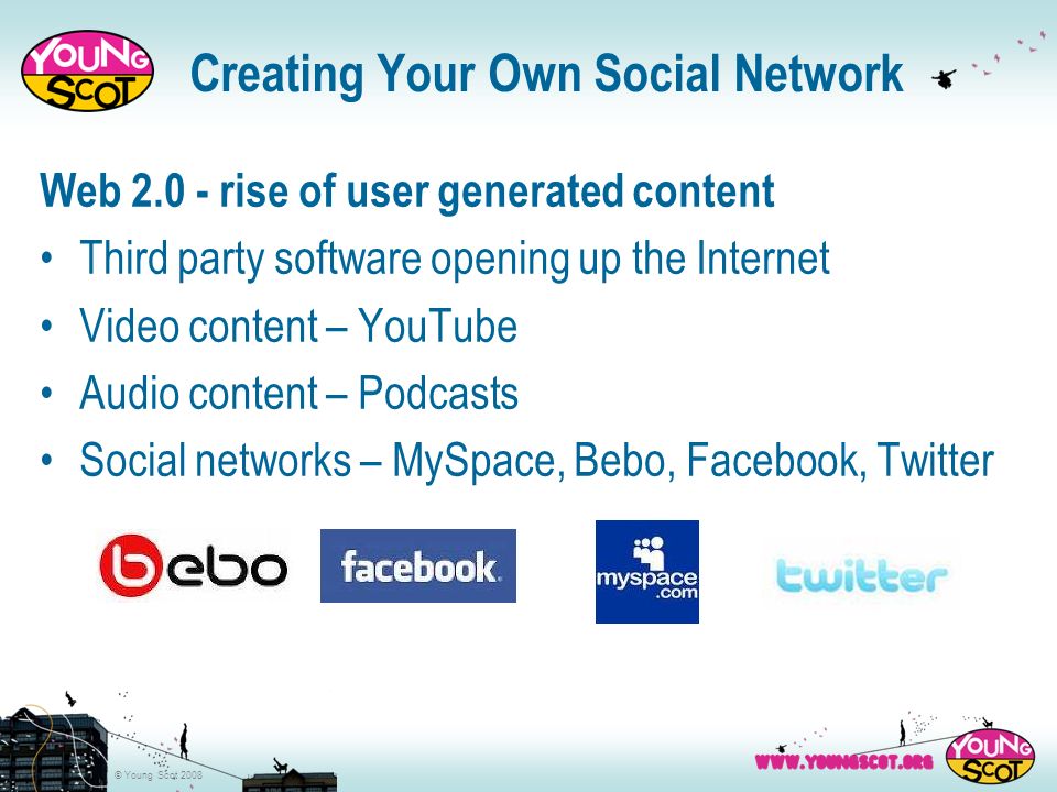 young scot 2008 creating your own social network ppt download