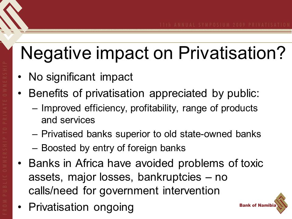 is privatization good or bad
