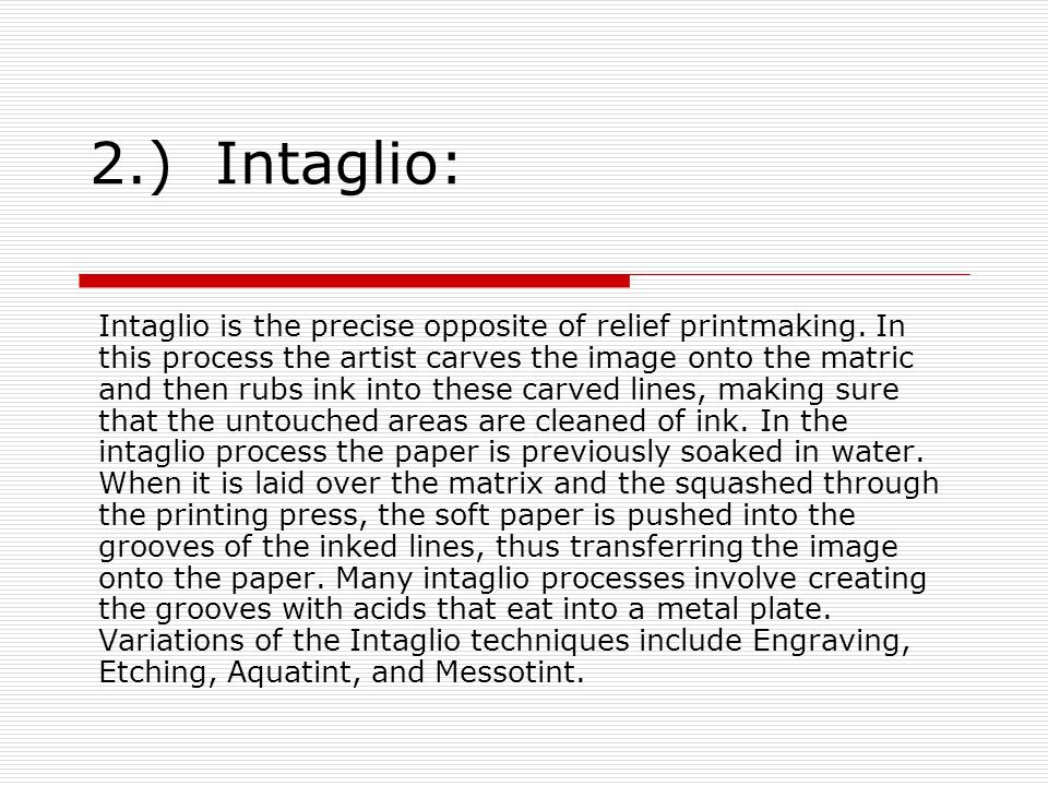 intaglio definition intaglio definition