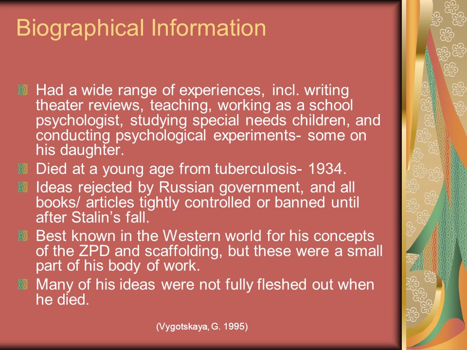 vygotsky and special needs education