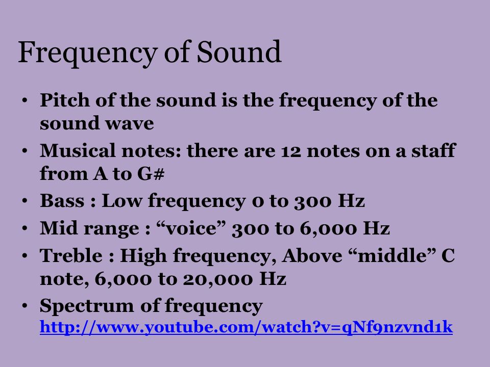 how to describe the sound of waves