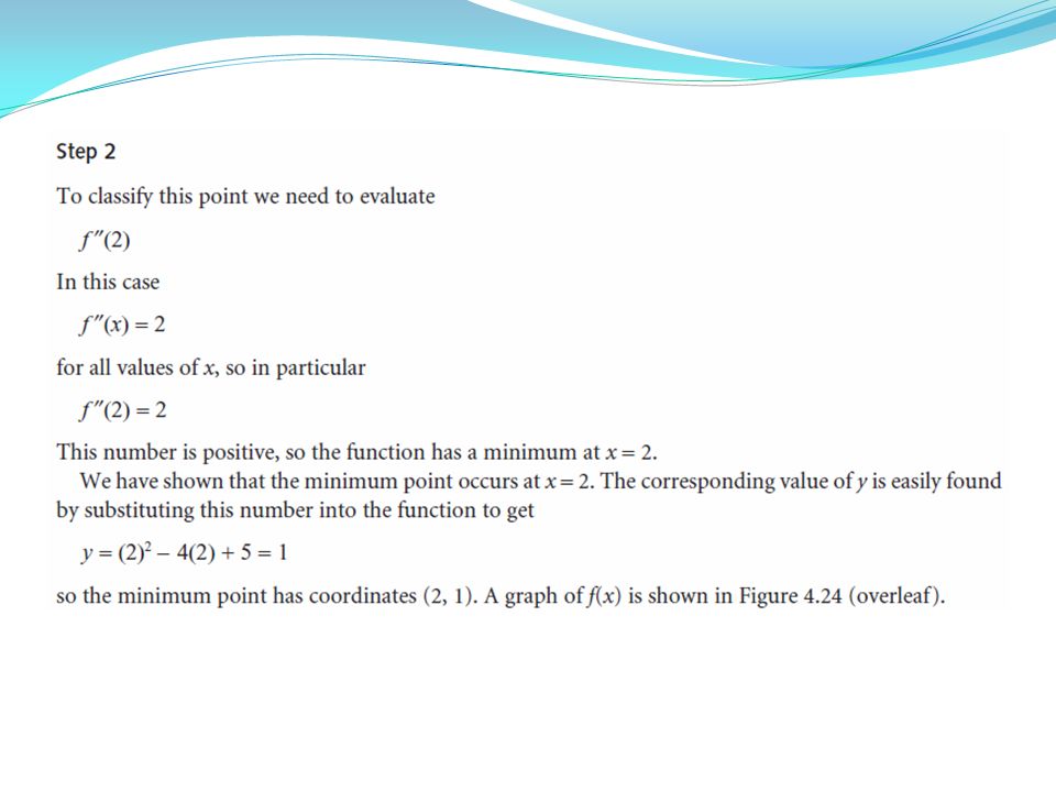 Objectives Use The First order Derivative To Find The Stationary Points objectives-use-the-first-order-derivative-to-find-the-stationary-points