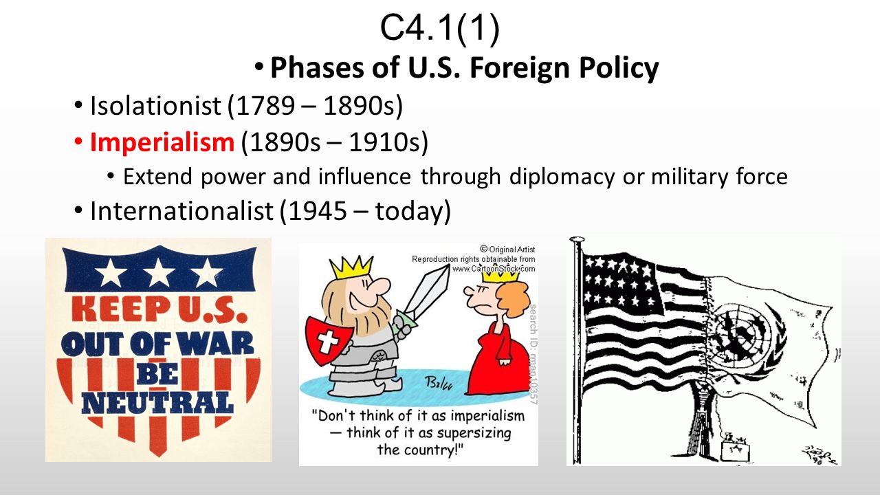 american foreign policy 1890s