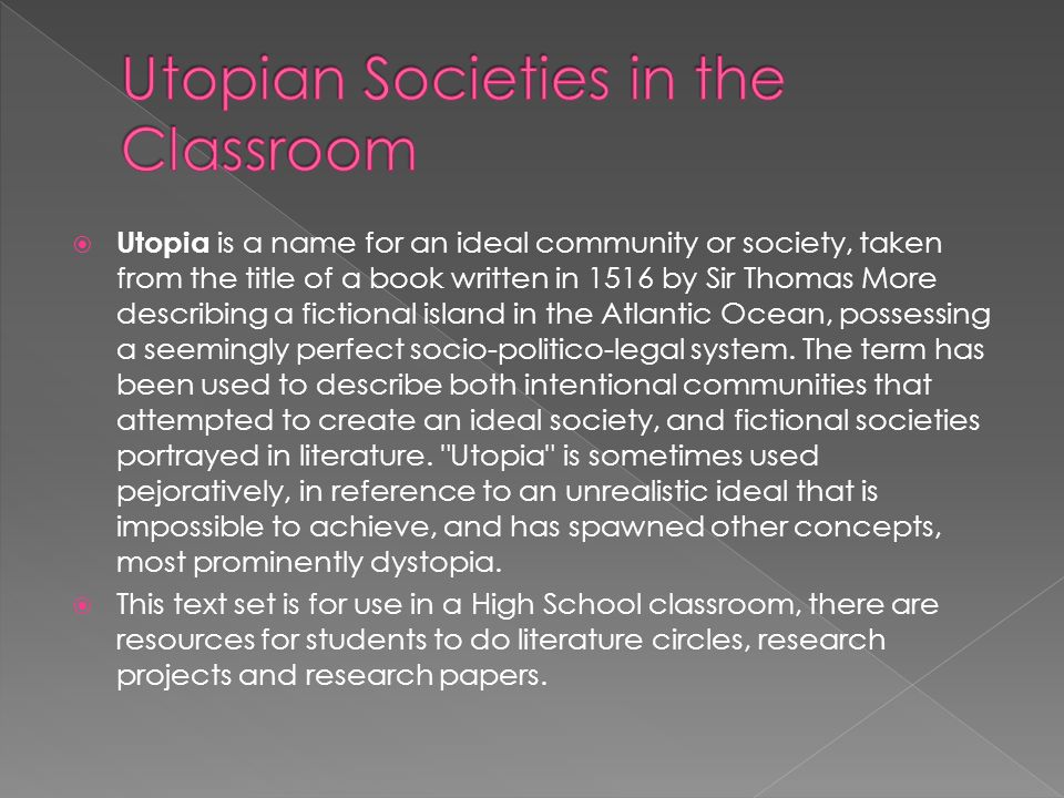 thomas more utopia essay