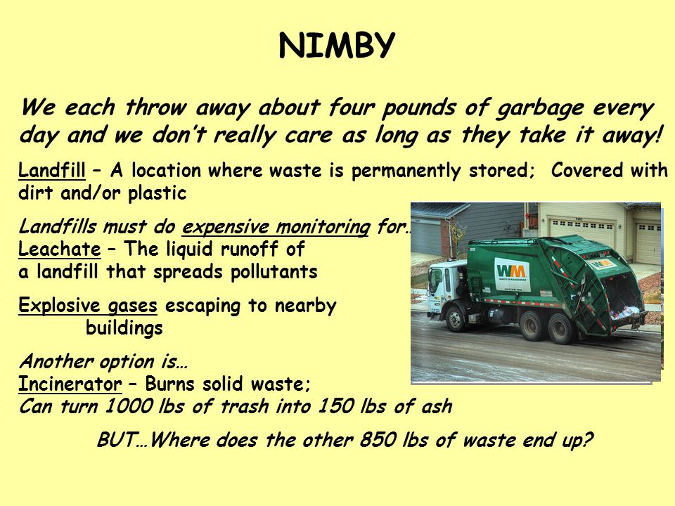 ACHIEVING SUSTAINABILITY Unit 3-3a Managing Solid Waste. - ppt download