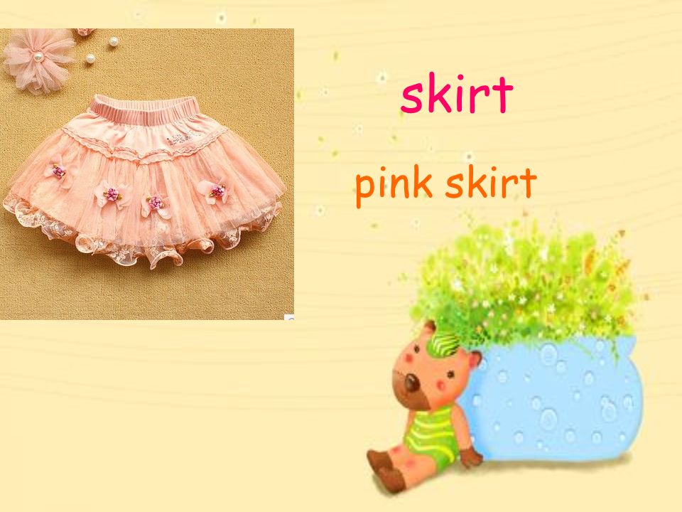 skirt pink skirt