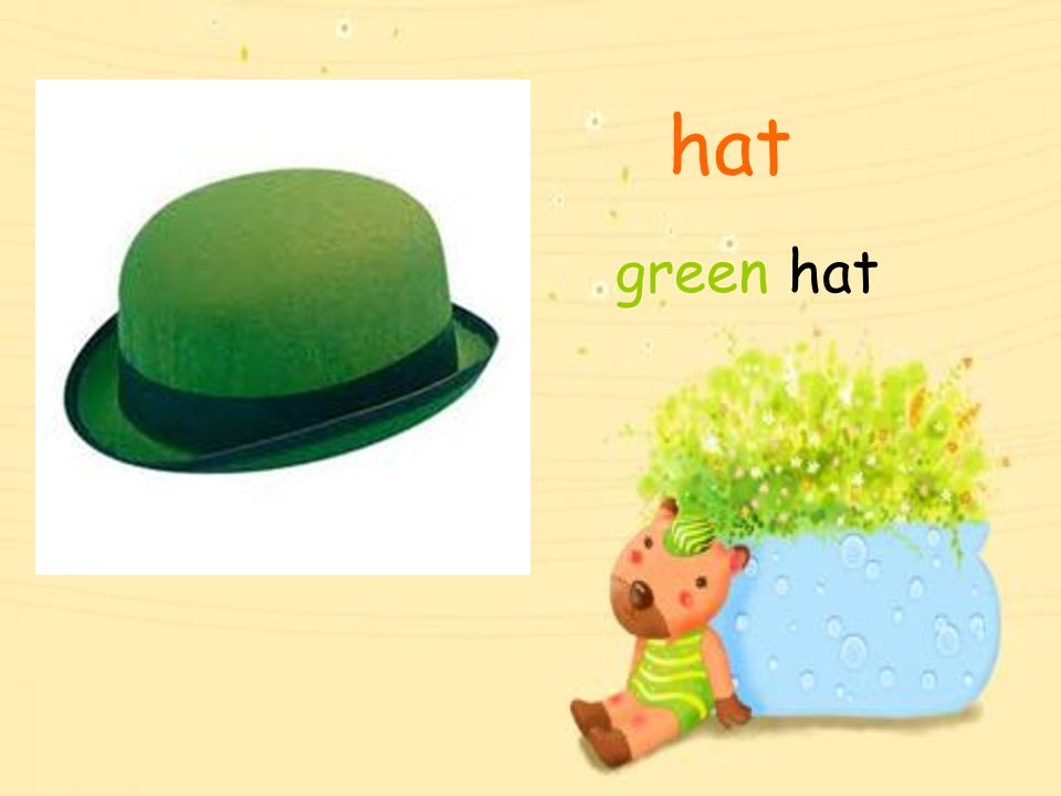 hat green hat