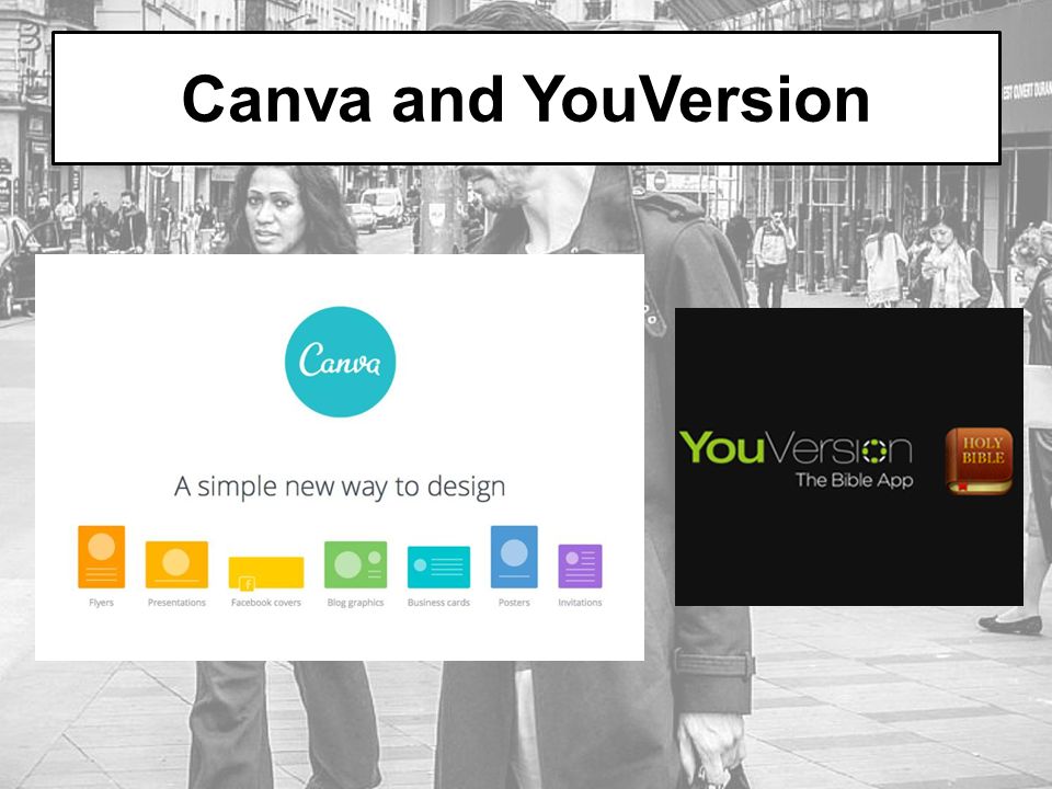 Canva and YouVersion