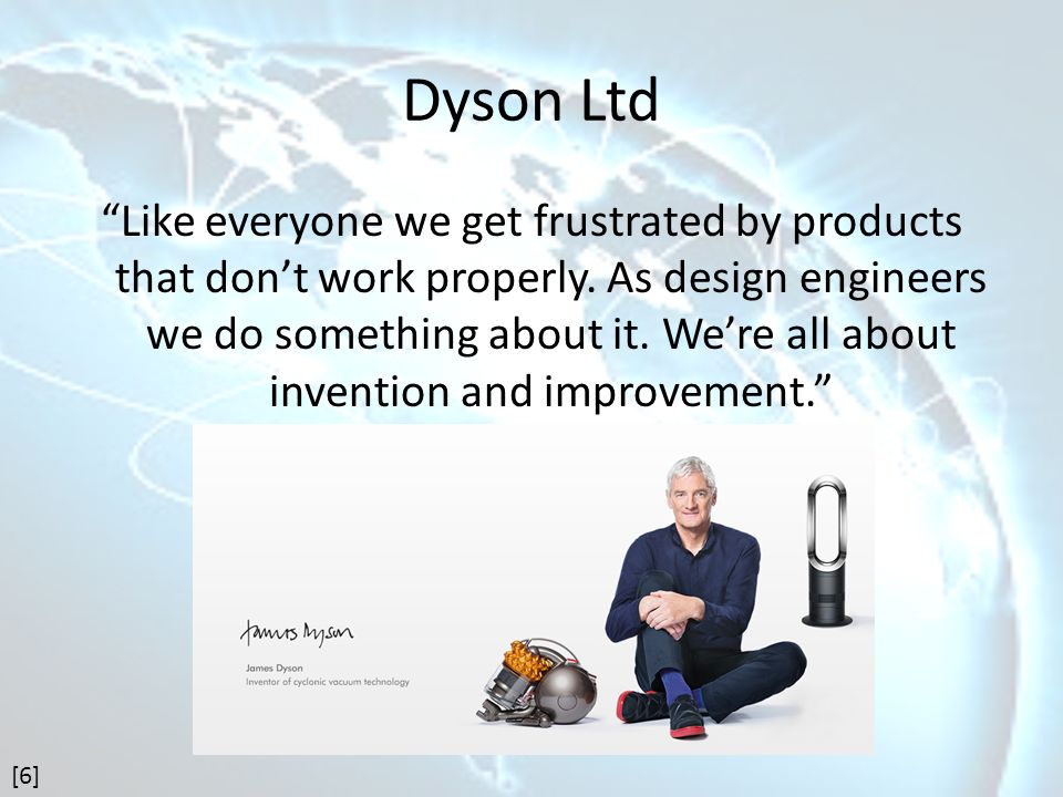Globalisation Dyson Ltd Simon Saunders. [1][2][3][4] - ppt download