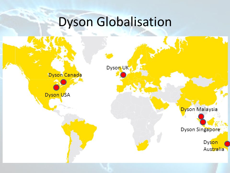 Globalisation Dyson Ltd Simon Saunders. [1][2][3][4] - ppt download