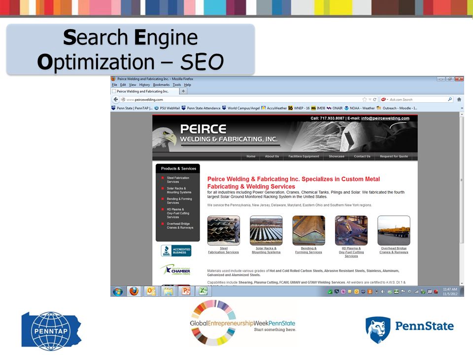 Search Engine Optimization – SEO