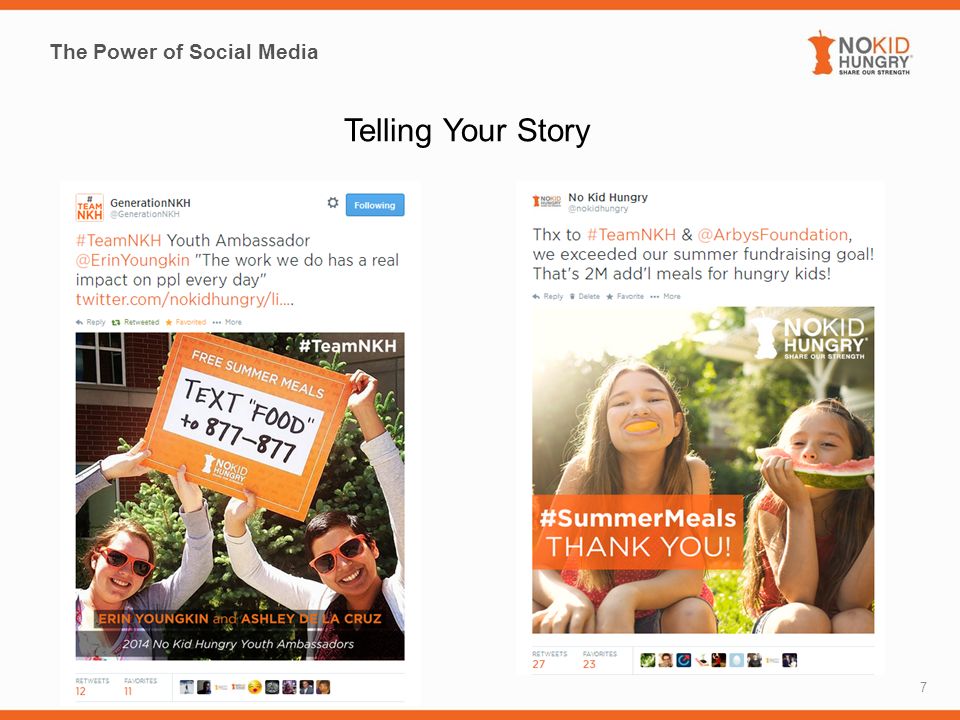 The Power of Social Media 7 Telling Your Story