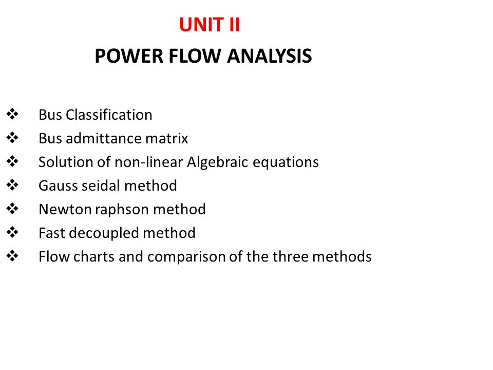 Flow Chart Of Fast Decoupled Method