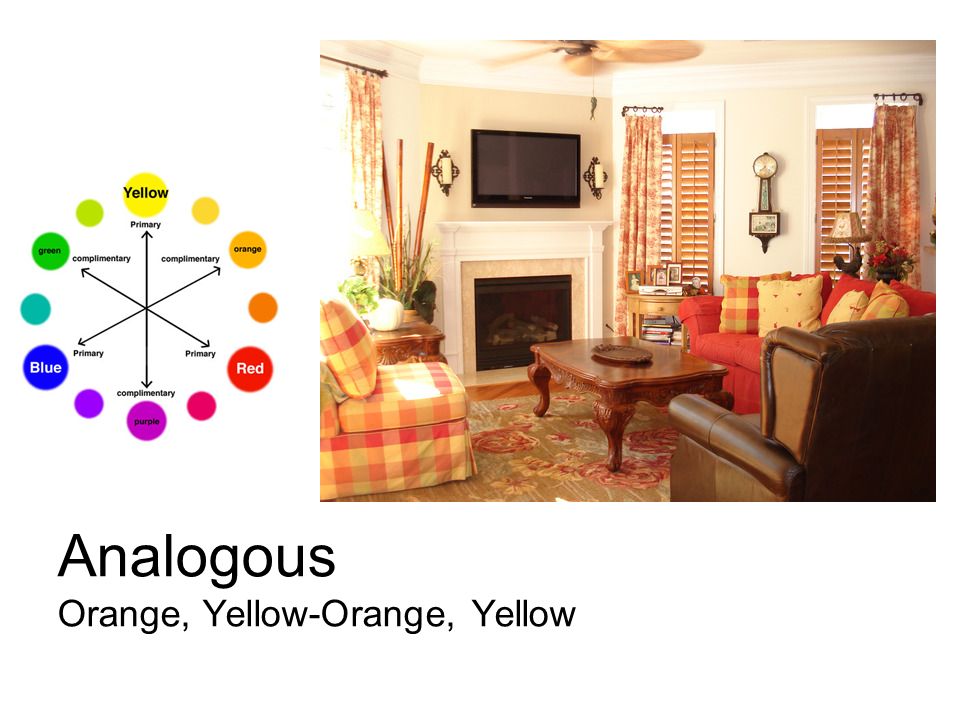 Analogous Orange, Yellow-Orange, Yellow