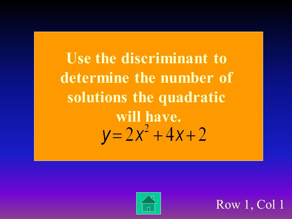 Quadratic Formula Word Problems Solving Systems Writing the Equation