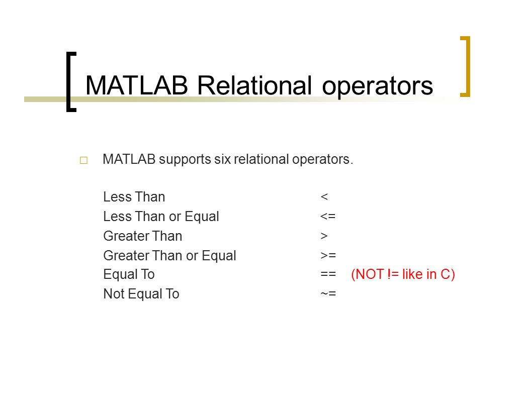 A Quick Tutorial on MATLAB. MATLAB MATLAB is a software package for doing  numerical computation. It was originally designed for solving linear  algebra. - ppt download